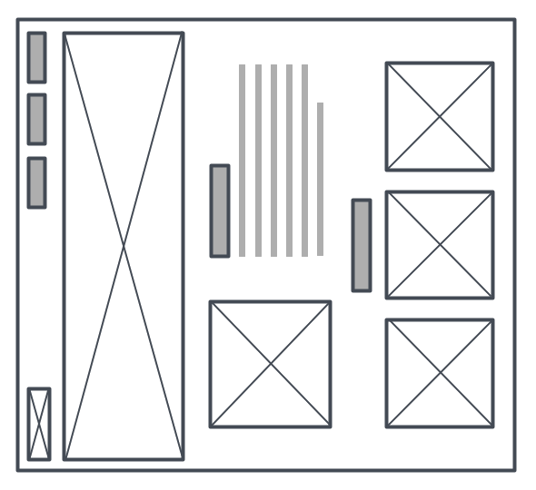 webpage wireframe mockup
